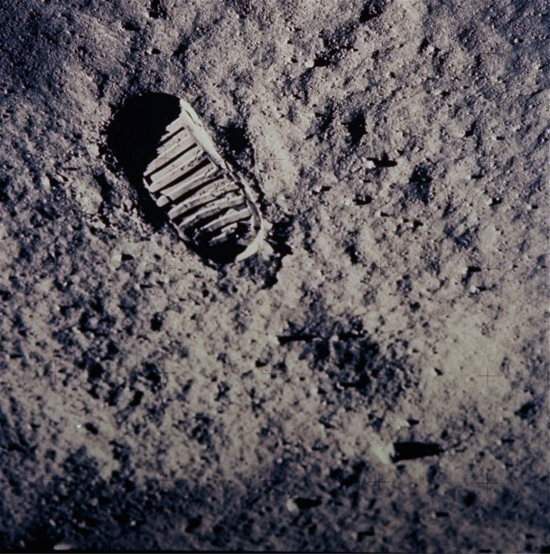 Moon landing file photo
